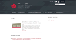 Desktop Screenshot of icrml.ca